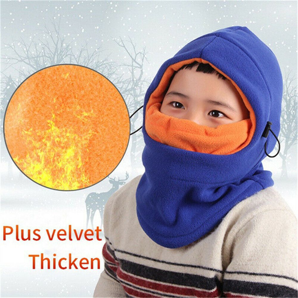 Kids Face Mask - Wysokiej jakości dziecięca zimowa kominiarka polarowa