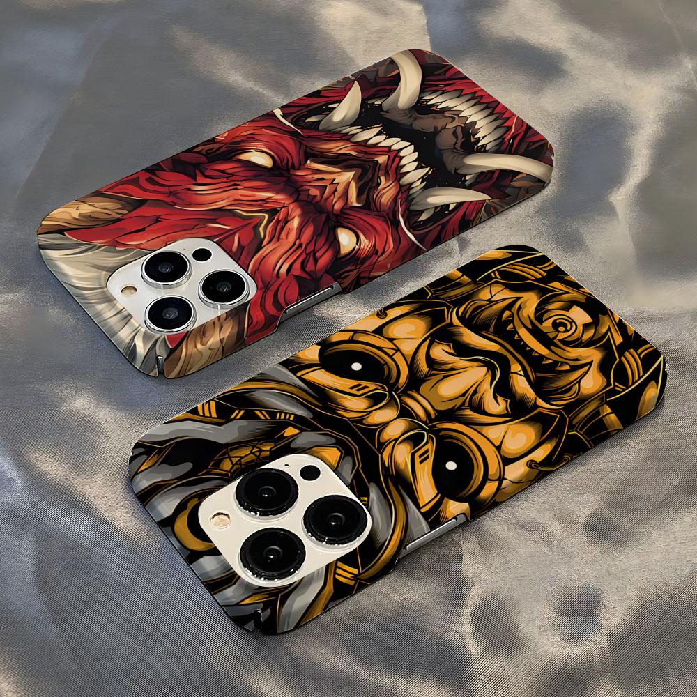 Mask Case Hard Shell - Etui na telefon z japońską maską