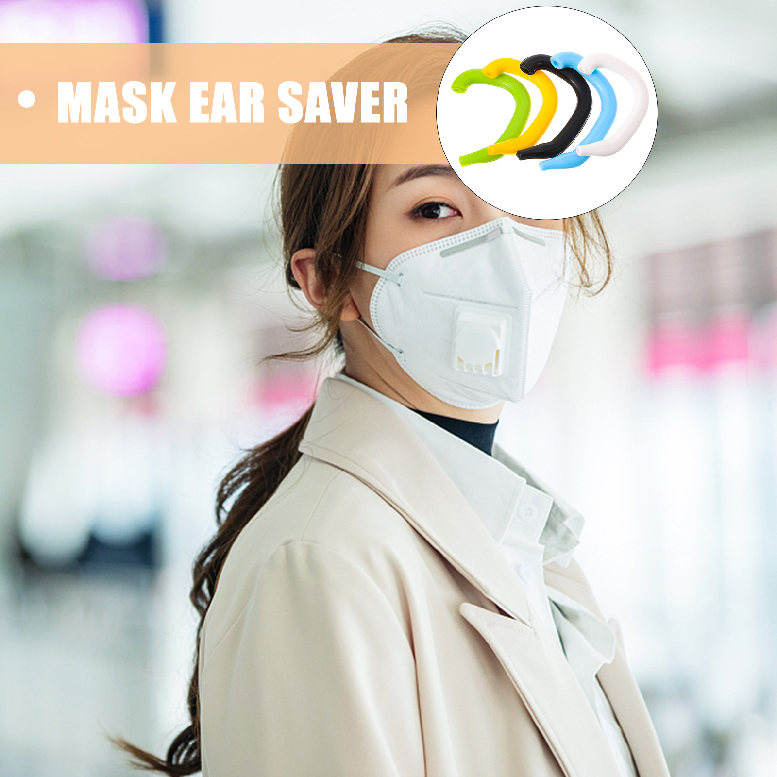 5 szt. Premium Silikonowe Nakł – Mask Ear Saver Strap recenzja i cena