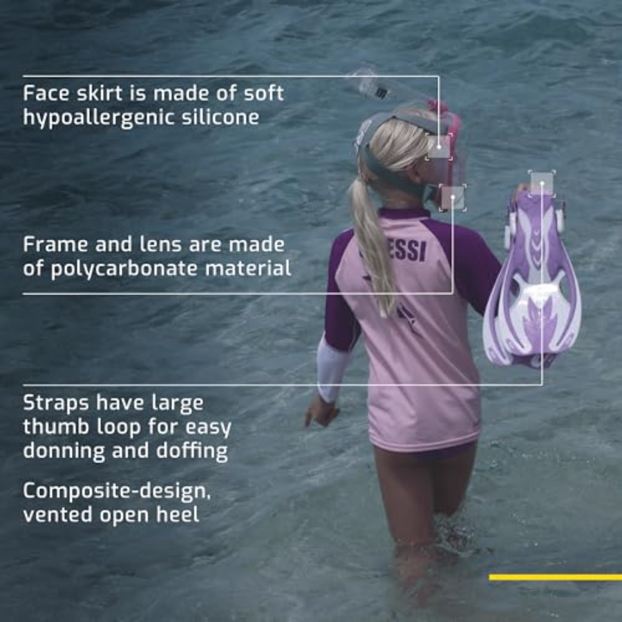 Zestaw do snorkelingu dla dzie – Kids Face Mask recenzja i cena